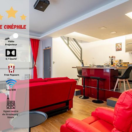 Le Cinephile - Popcorn, Plancha, Et Confort 6 Pers Schiltigheim Εξωτερικό φωτογραφία