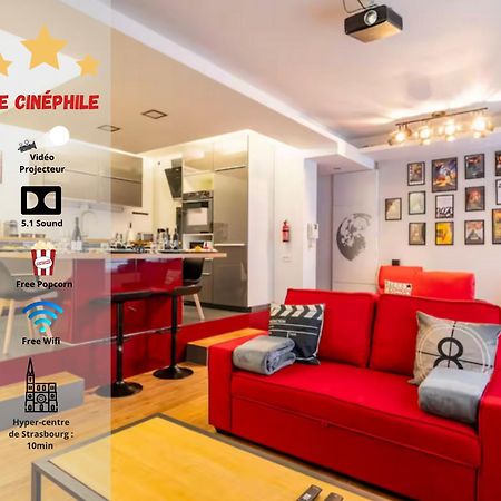 Le Cinephile - Popcorn, Plancha, Et Confort 6 Pers Schiltigheim Εξωτερικό φωτογραφία